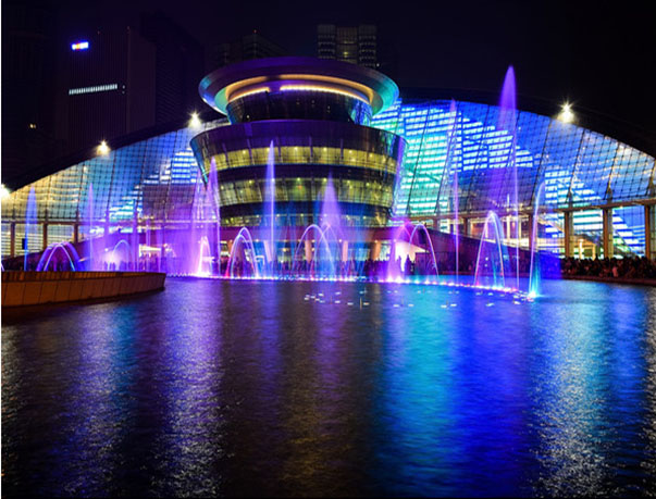 廣東珠海華發世紀城音樂噴泉項目