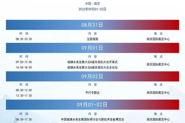 重啟定檔 | 第十六屆水務＋規劃大會將于9月在南京召開(圖1)